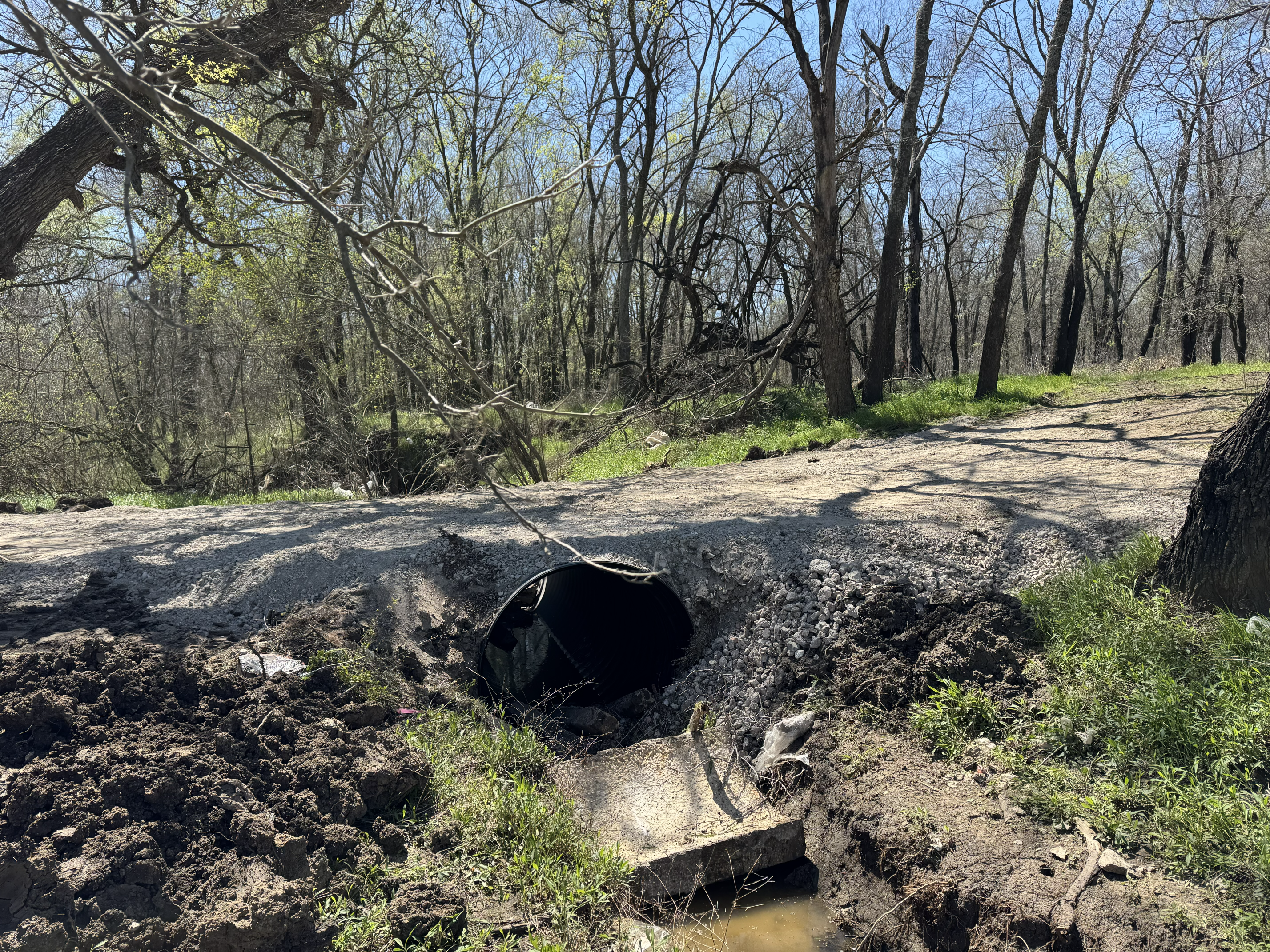 Culvert and drainage crossing